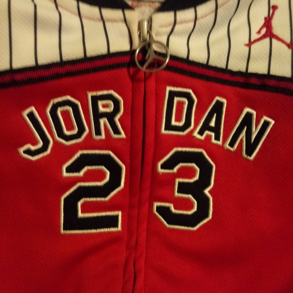 * Jordan 23 Baseball Jacket Short Set - Picture 3 of 8